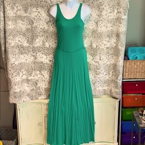 Kelly Green Floor Length Maxi